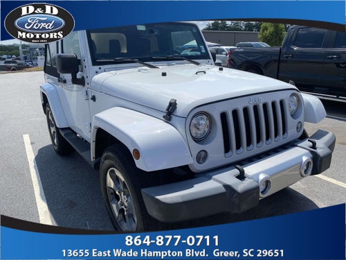 2018 Jeep Wrangler JK Sahara