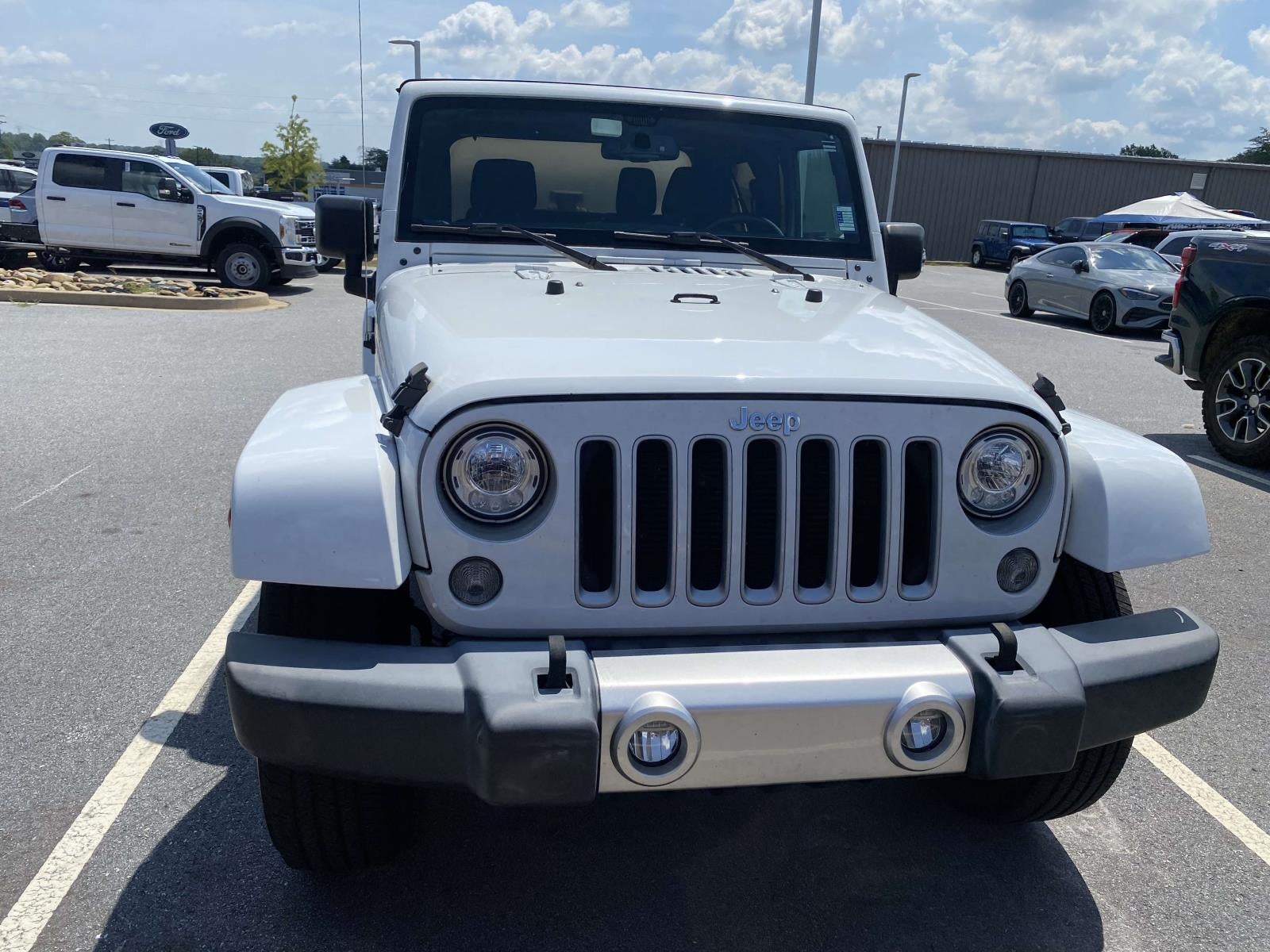 2018 Jeep Wrangler JK Sahara