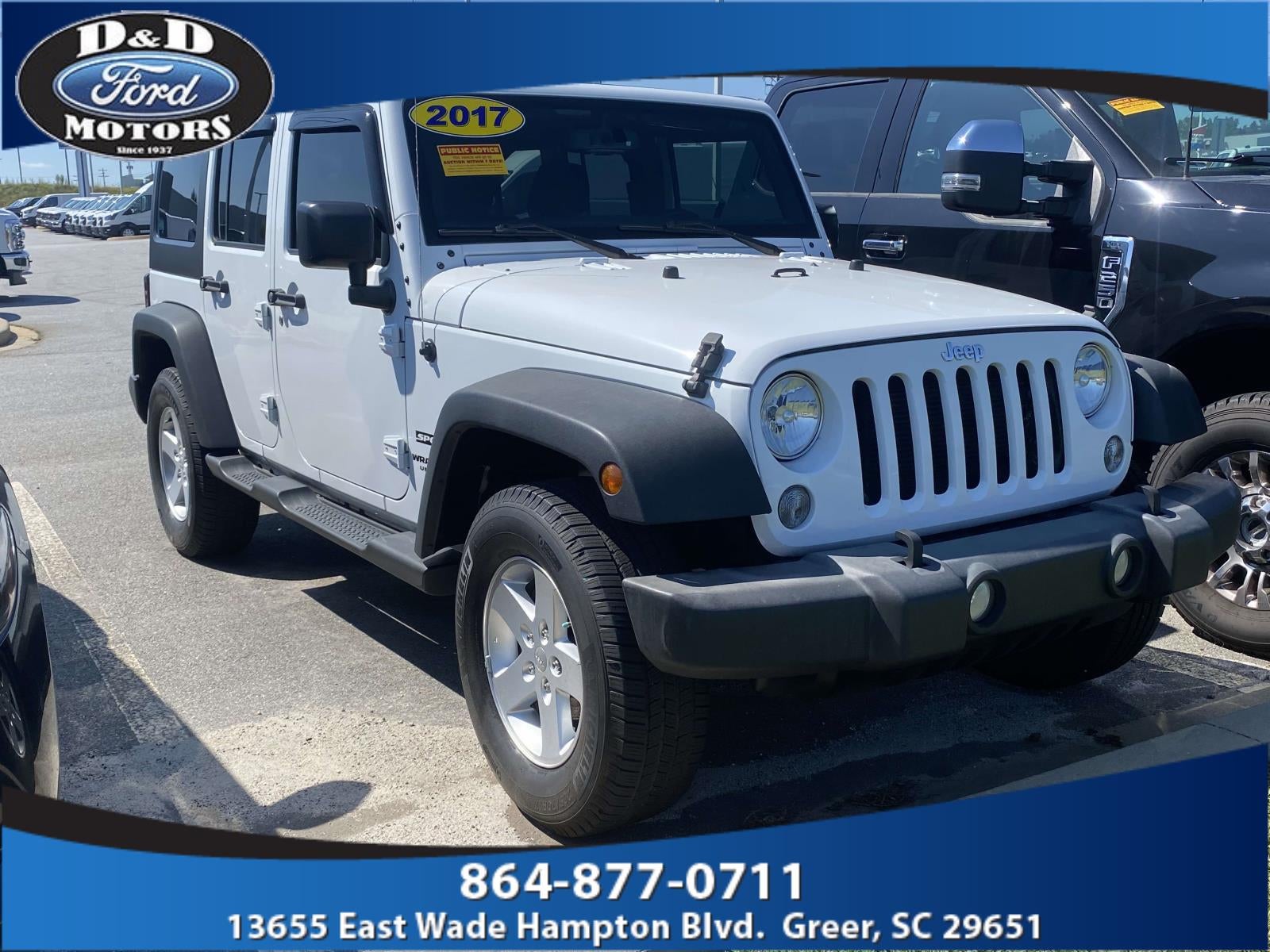 2017 Jeep Wrangler Unlimited