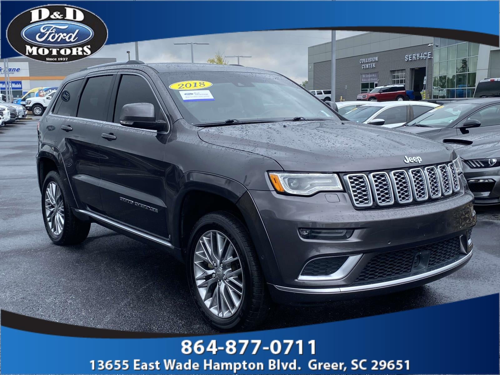 2018 Jeep Grand Cherokee Summit