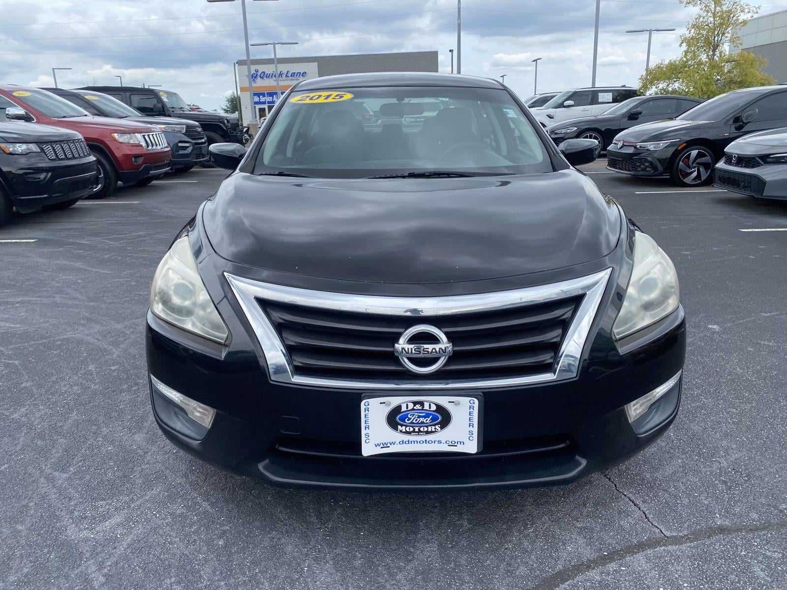 Used 2015 Nissan Altima S with VIN 1N4AL3AP2FC570796 for sale in Greer, SC