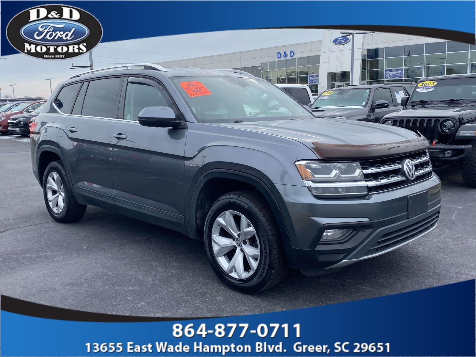 2018 Volkswagen Atlas 3.6L V6 SE w/Technology