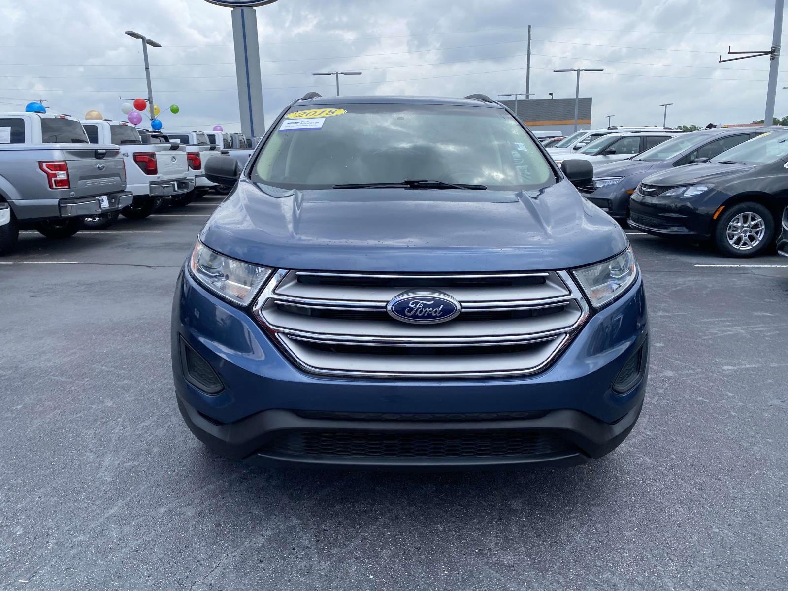 Used 2018 Ford Edge SE with VIN 2FMPK3G98JBC39080 for sale in Greer, SC