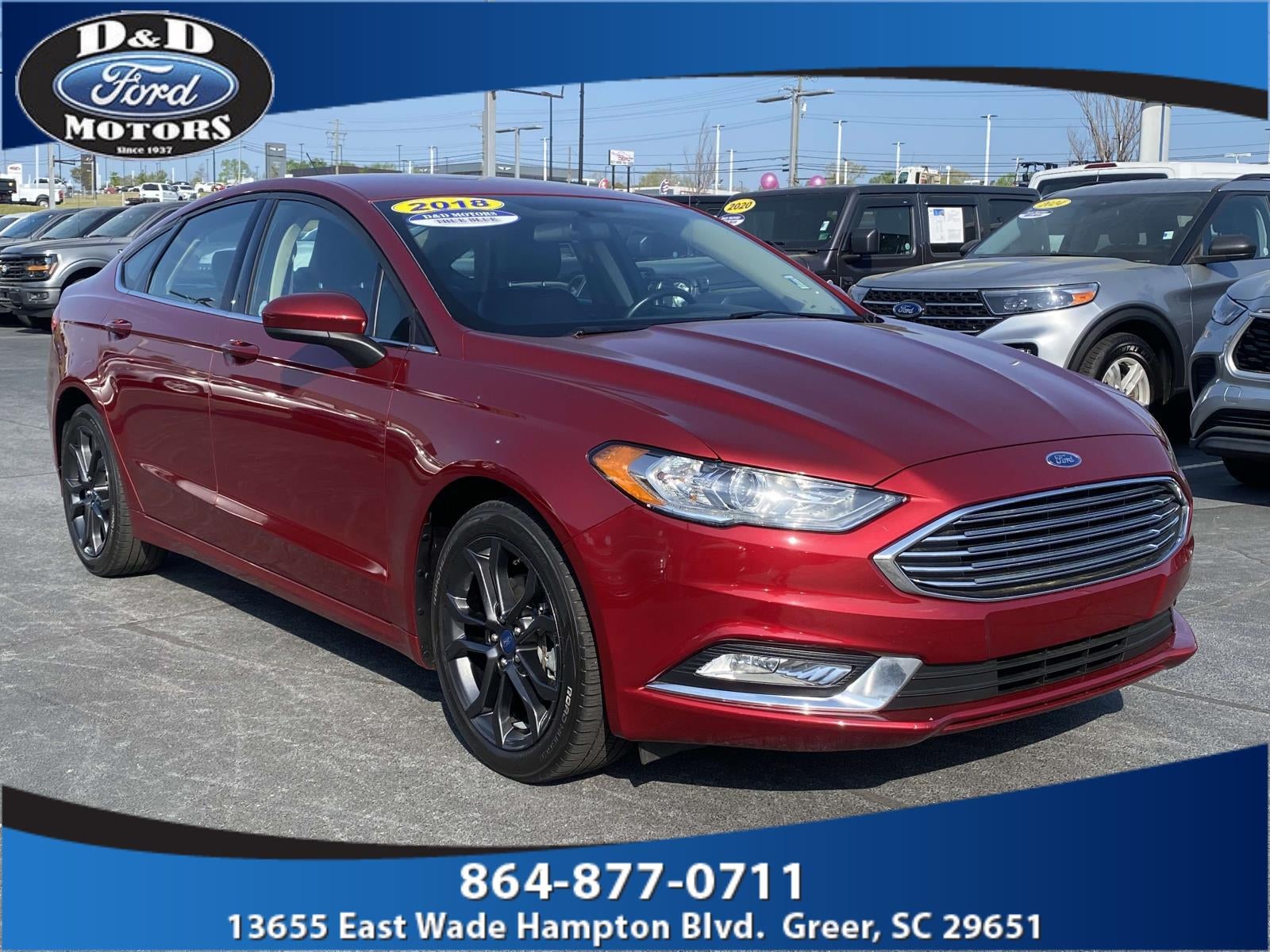 2018 Ford Fusion SE