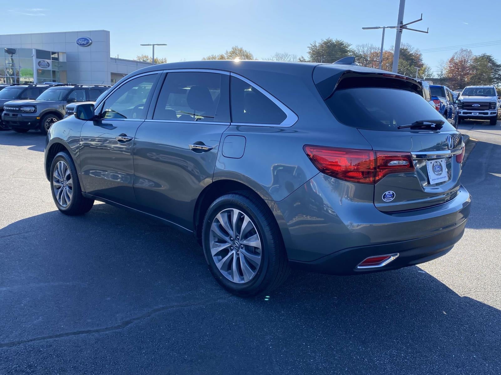 2016 Acura MDX 3.5L w/Technology Package & AcuraWatch Plus Pkgs