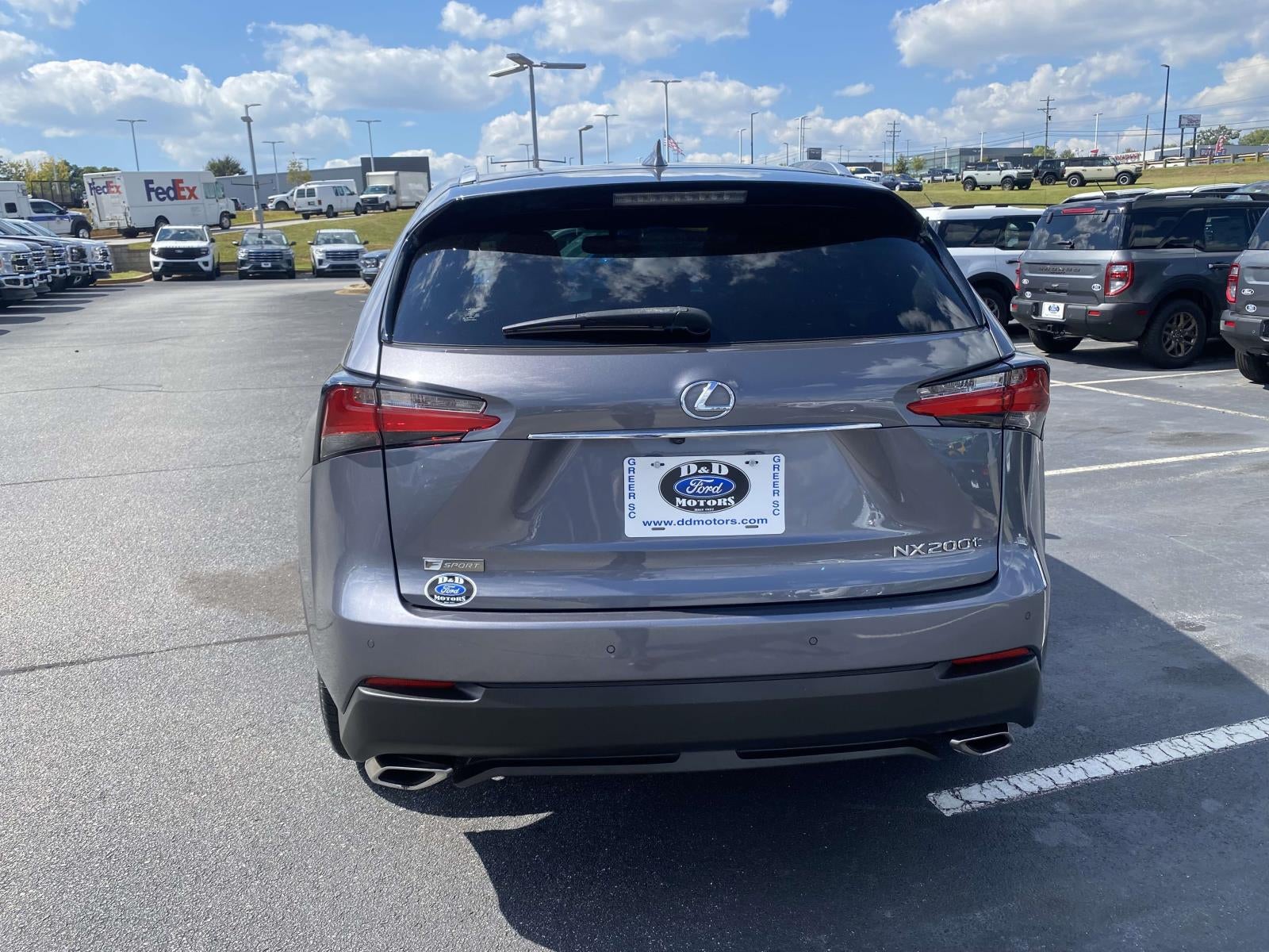 2016 Lexus NX 200t F Sport