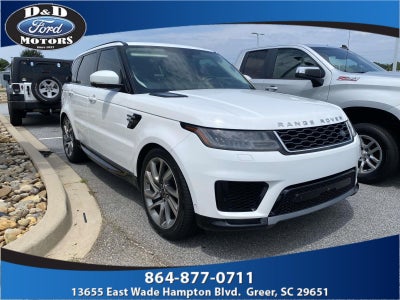 2018 Land Rover Range Rover Sport HSE
