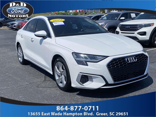 2022 Audi A3 40 Premium FrontTrak
