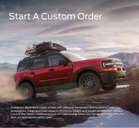 Start a custom order | D and D Motors, Inc. in Greer SC
