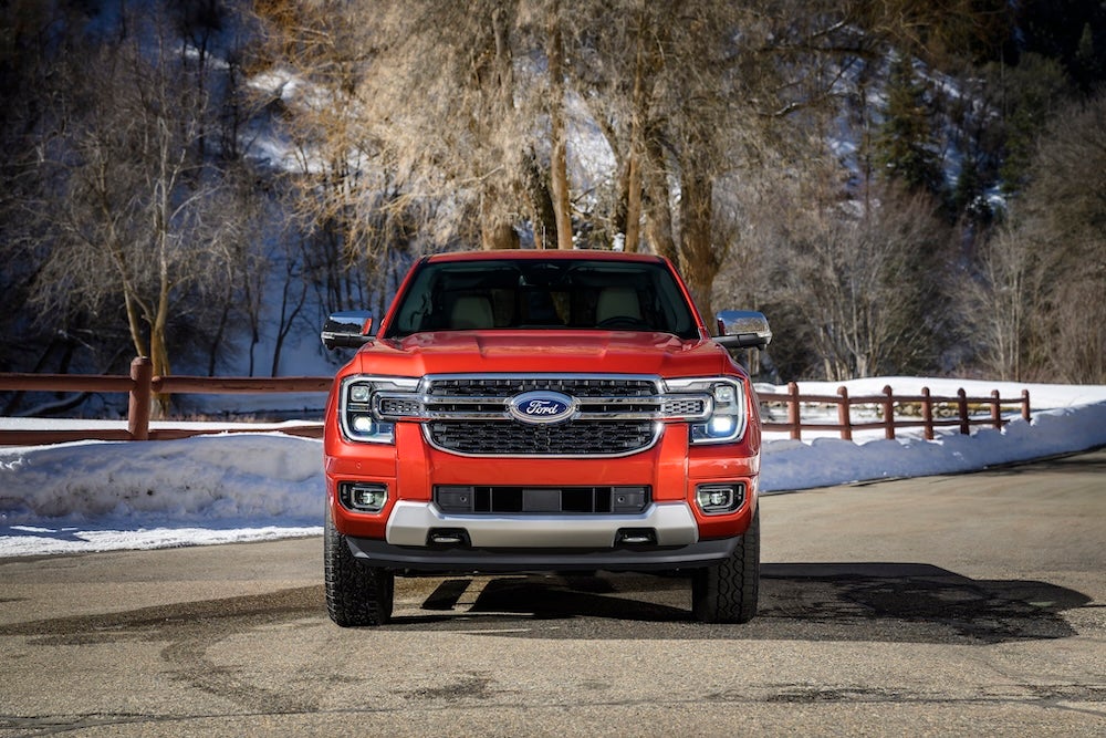 Ford Ranger Lariat front view