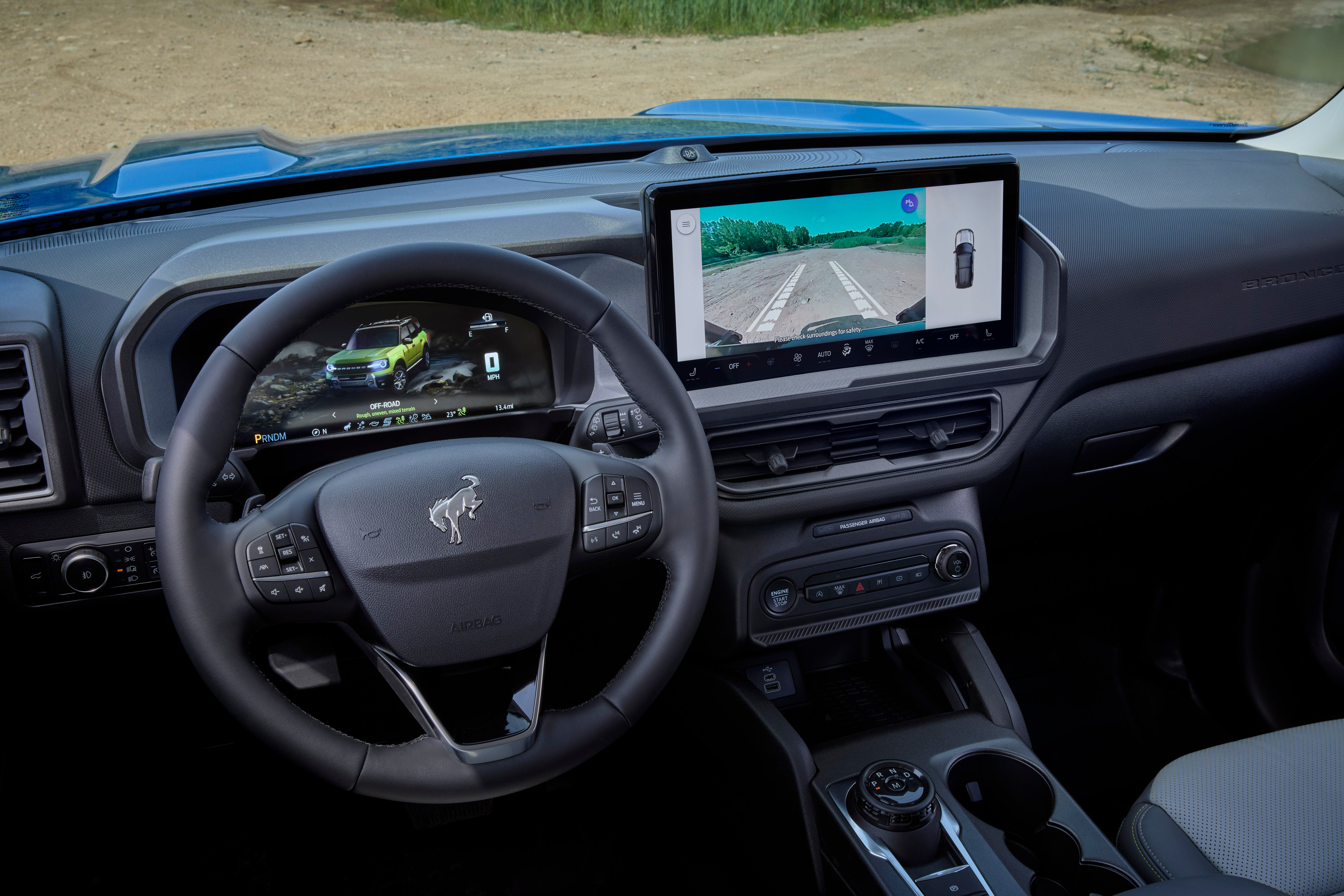 Ford Bronco Sport dashboard