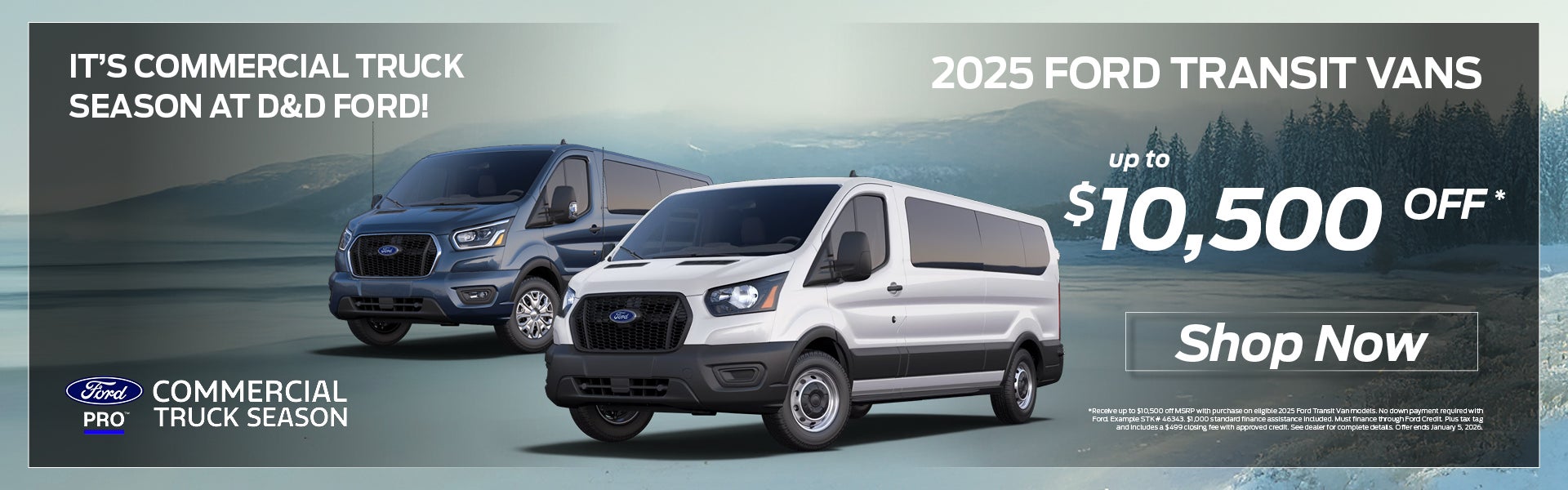 It’s Commercial Truck Season at D&D Ford!