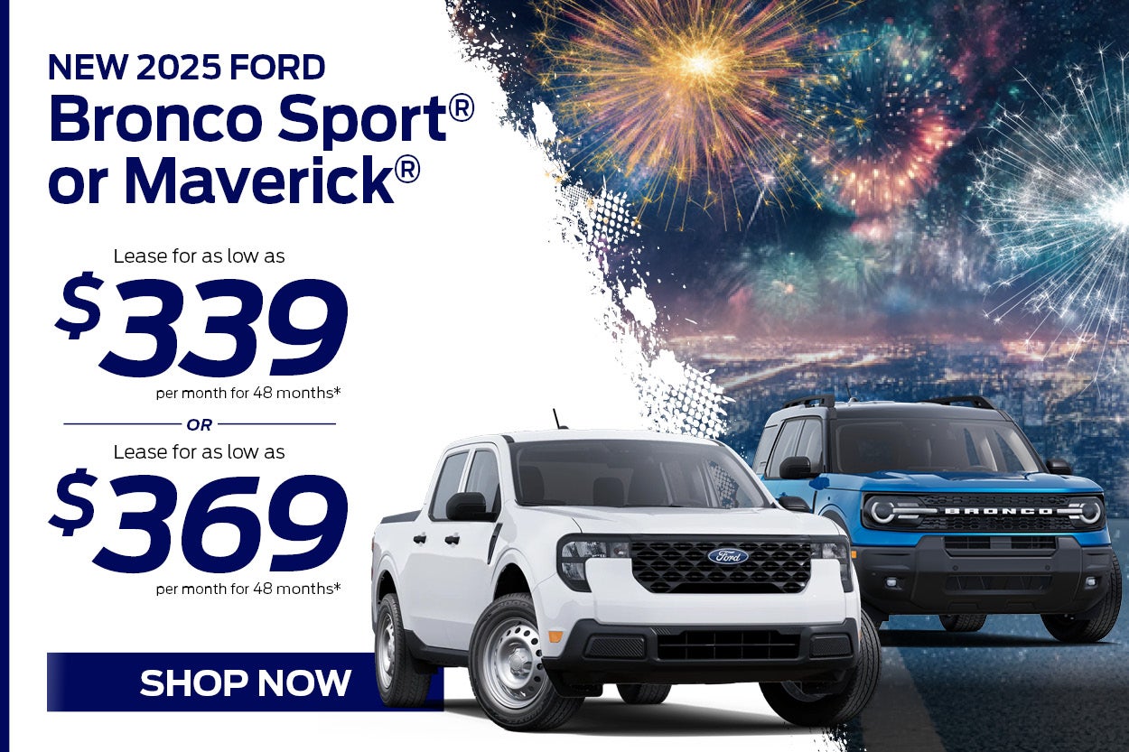 New 2025 Bronco Sport Or New 2025 Maverick