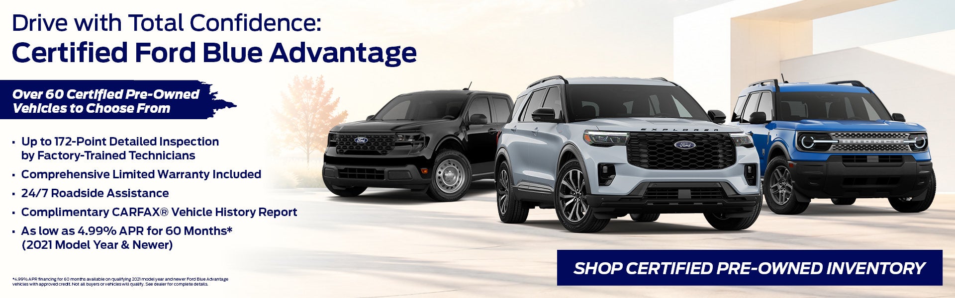 Drive with Total Confidence: Certified Ford Blue Advantage