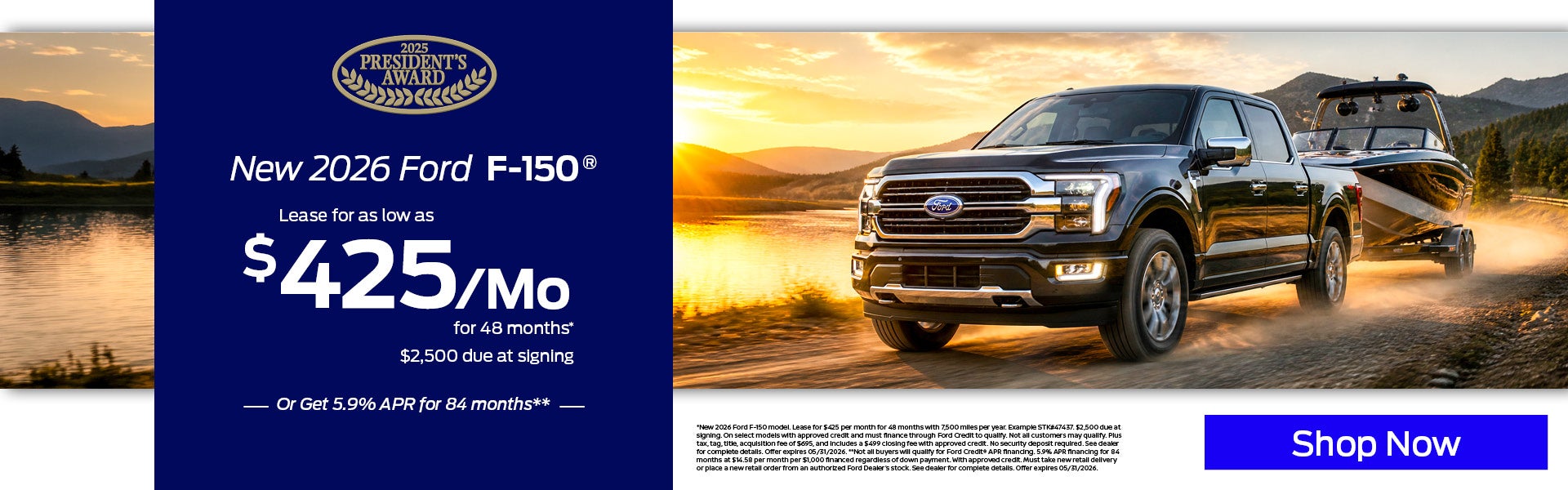New 2026 Ford F-150