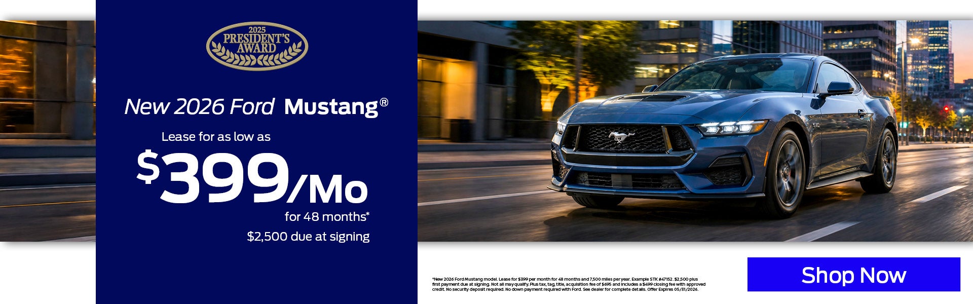 New 2026 Ford Mustang