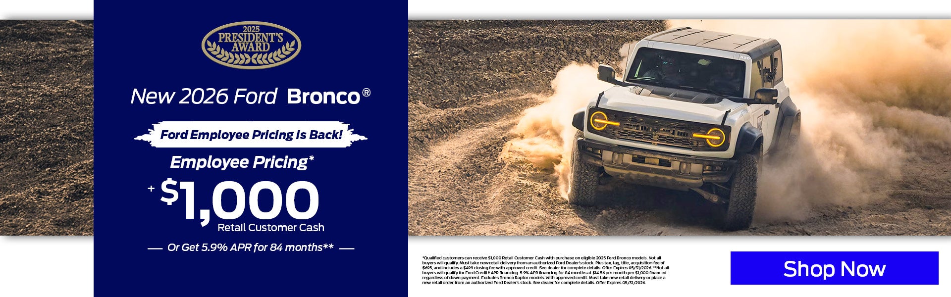 New 2025 Ford Bronco