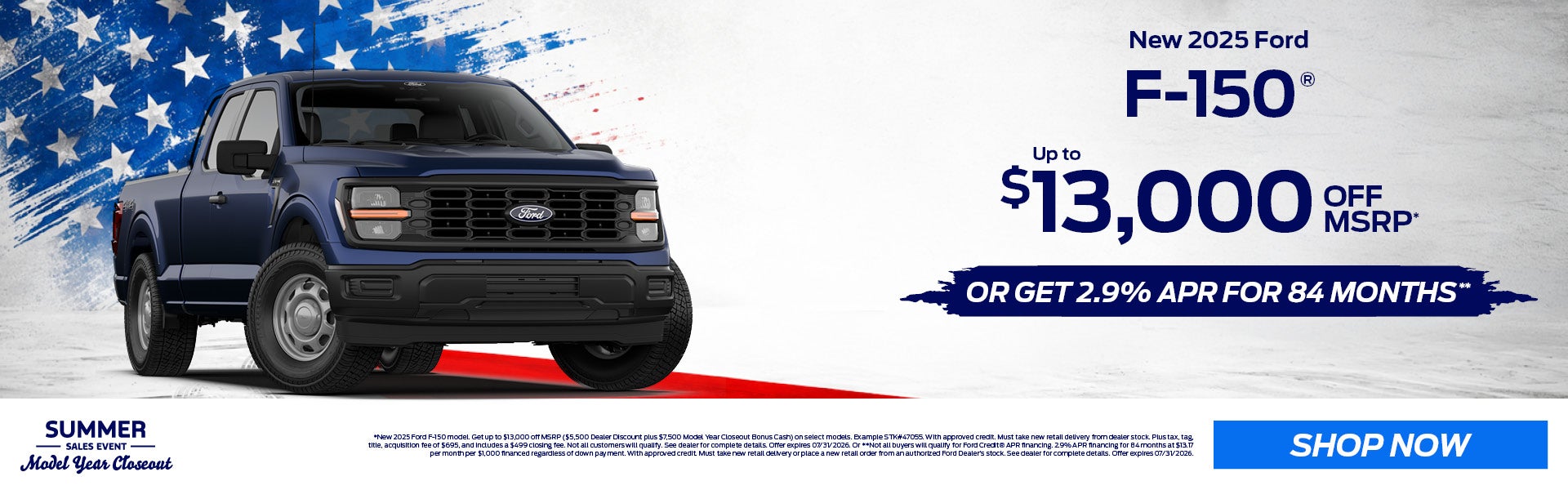 New 2025 Ford F-150