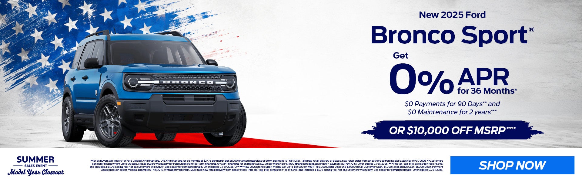 New 2025 Bronco Sport