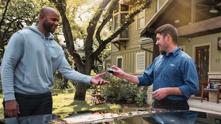 Ford customers enjoying everyday life outside