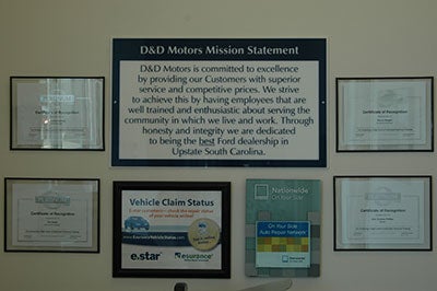 Collision Center | D and D Motors, Inc. in Greer SC